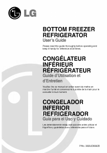 Manual LG GRF2286JUKA Fridge-Freezer