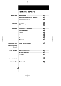 Mode d’emploi LG GR-399STQA Réfrigérateur combiné