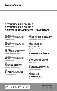 Instrukcja SilverCrest IAN 384759 Tracker aktywności