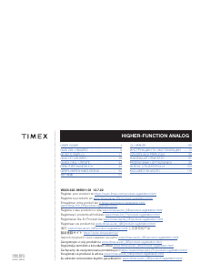 Manuál Timex TW2V42500VQ Waterbury Hodinky