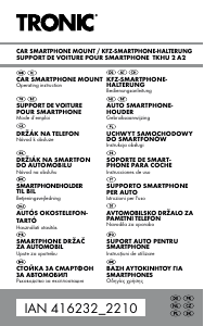 Mode d’emploi Tronic IAN 416232 Support téléphone