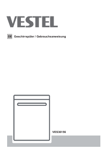 Bedienungsanleitung Vestel VES36156 Geschirrspüler