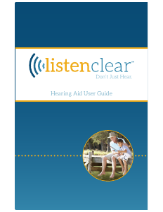 Manual ListenClear Elite Hearing Aid