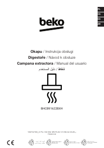 Manual de uso BEKO BHCB91622BXH Campana extractora