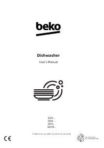 Manual BEKO DVN05321W Dishwasher