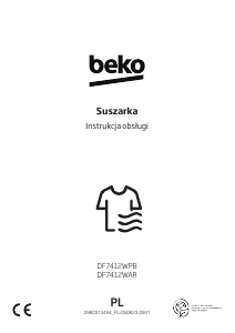 Instrukcja BEKO DF7412WAR Suszarka
