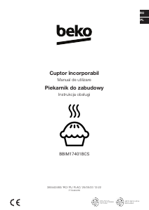 Instrukcja BEKO BBIM17401BCS Piekarnik