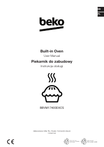 Manual BEKO BBVM17400DXCS Oven