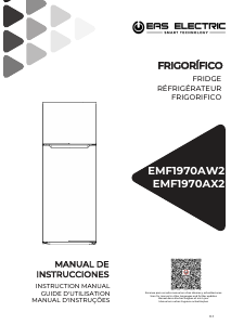 Mode d’emploi EAS Electric EMF1970AX2 Réfrigérateur combiné