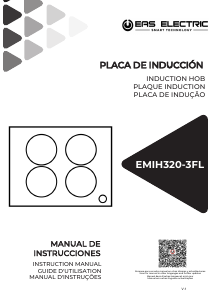 Manual de uso EAS Electric EMIH320-3FL Placa