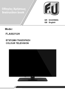 Εγχειρίδιο F&U FLA5021UH Τηλεόραση LED