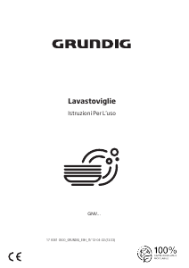 Manuale Grundig GNVP 4611 C Lavastoviglie