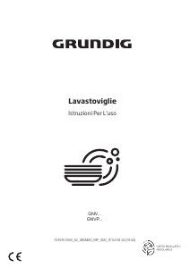 Manuale Grundig GNVP 4630 BW Lavastoviglie