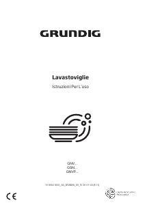 Manuale Grundig GNVP 4630 C Lavastoviglie