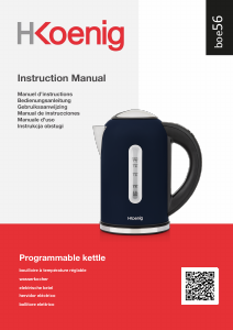 Manual H.Koenig BOE56 Kettle