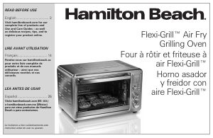 Manual de uso Hamilton Beach 31395 Horno