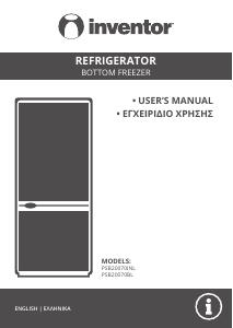 Manual Inventor PSB20070INL Fridge-Freezer