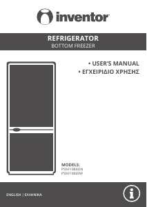 Manual Inventor PSNF18860W Fridge-Freezer