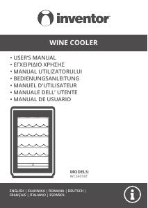 Manuale Inventor WC2401BT Cantinetta vino