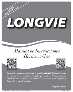 Manual de uso Longvie H6900XT Horno