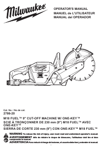 Handleiding Milwaukee 2786-22HD Cirkelzaag