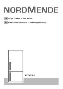 Manual Nordmende RETNF371C Fridge-Freezer