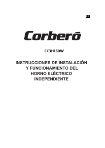 Manual de uso Corberó CC 3HL50 W Cocina
