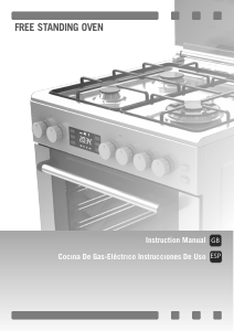 Manual de uso Corberó CC 4060 WN Cocina