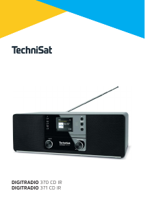 Manual TechniSat DigitRadio 371 CD IR Stereo-set
