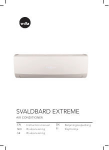 Handleiding Wilfa Svalbard Extreme Airconditioner