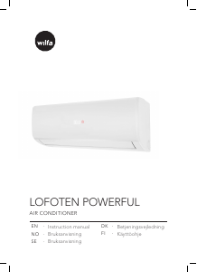 Handleiding Wilfa Lofoten Powerful Airconditioner