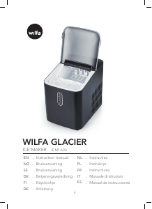 Manual de uso Wilfa ICM1-600 Máquina de hacer hielo