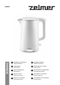 Manual Zelmer ZCK8040 Kettle