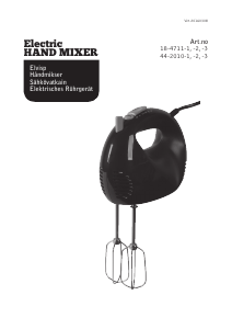 Bedienungsanleitung Clas Ohlson HM730D Handmixer