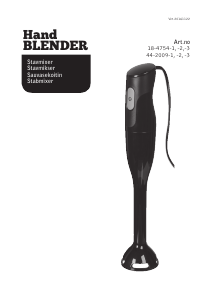 Manual Clas Ohlson HB72A00 Hand Blender