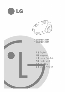 Manuál LG V-C3860RDB Vysavač