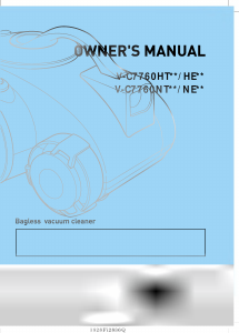 Handleiding LG V-C7760HEQS Stofzuiger