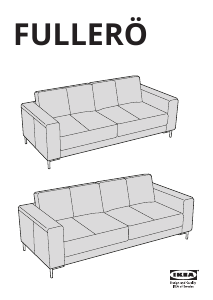 Bedienungsanleitung IKEA FULLERO Sofa