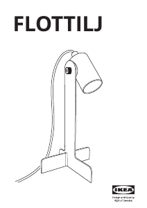 Manuale IKEA FLOTTILJ Lampada