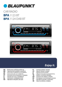 Instrukcja Blaupunkt BPA 1123 BT Radio samochodowe