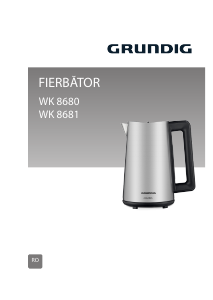 Manual Grundig WK 8680 Fierbător