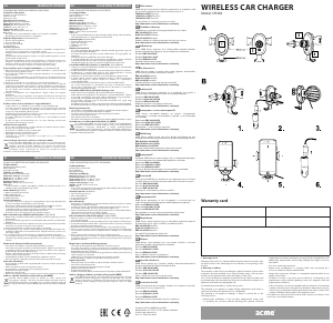 Manual de uso Acme CH304 Cargador de coche