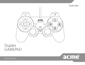 Bedienungsanleitung Acme GA07 Controller