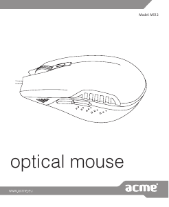 Manual Acme MS12 Mouse