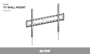 Manual Acme MTXF71 Suport pe perete