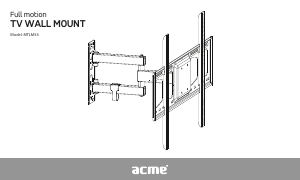 Manual Acme MTLM54 Wall Mount