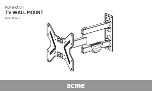Manual de uso Acme MTSM14 Soporte de pared