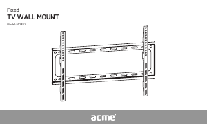 Manual Acme MTLF51 Suport pe perete