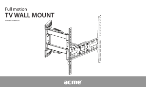 Manual Acme MTMM34 Wall Mount