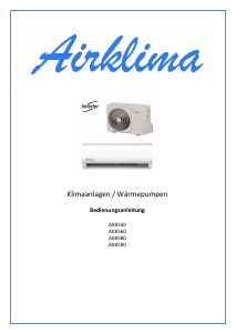 Bedienungsanleitung Airklima AK8540 Klimagerät